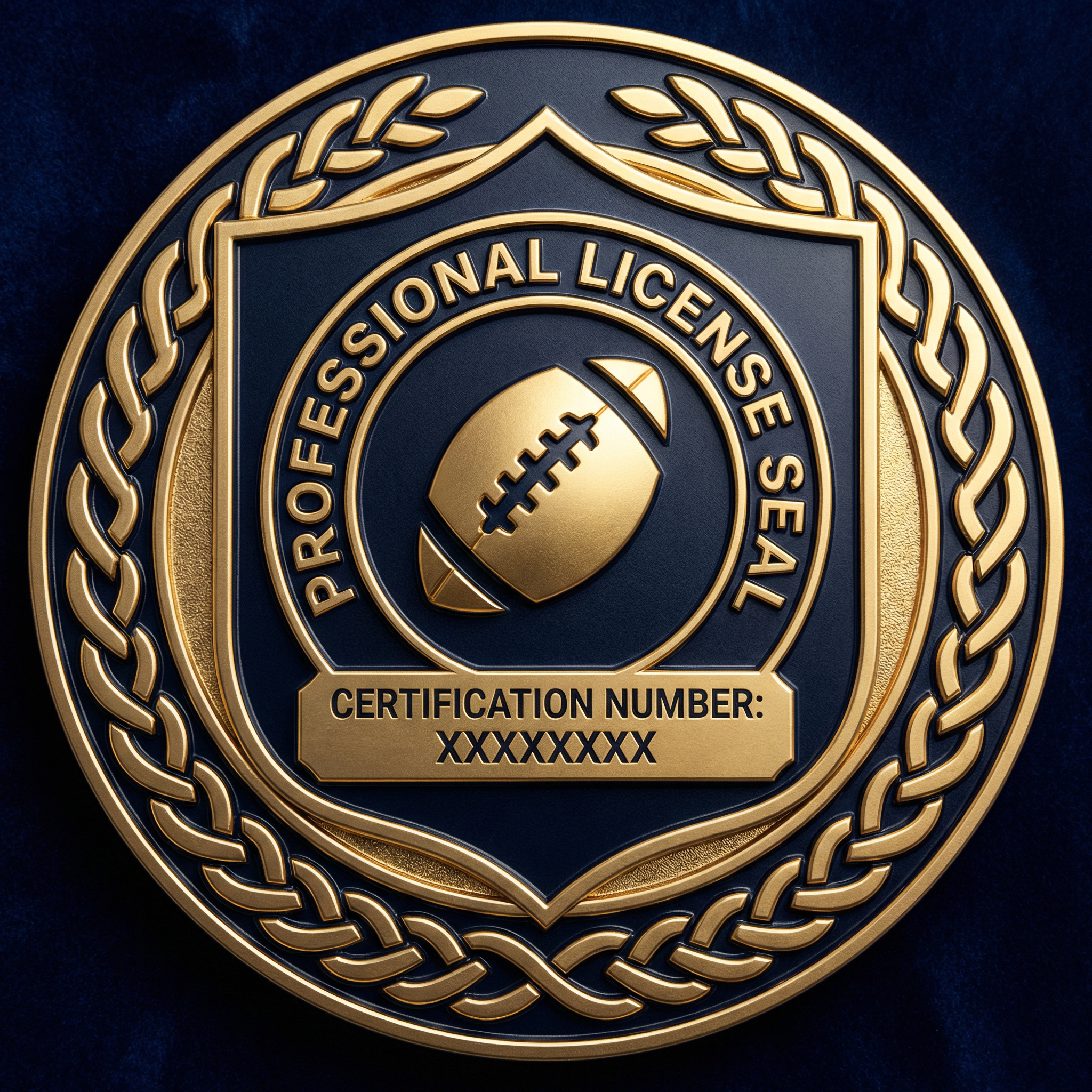 足球博彩官方运营牌照徽章